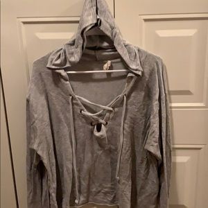 Light weight grey hoody
